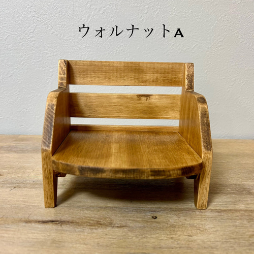 ドールチェア 椅子 人形用小物 木製 手作り その他雑貨 kazz