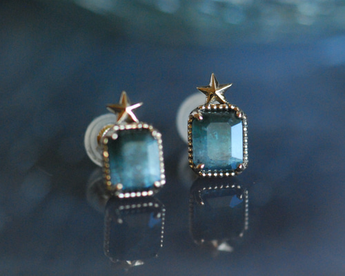 【0813】ピアス バイカラートルマリン※高品質 楽天市場】バイカラー トルマリン（種類（宝石）トルマリン）（ピアス