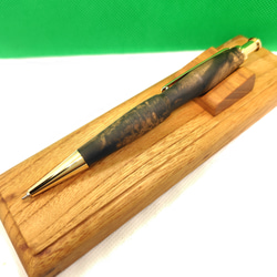 黒柿の木軸ボールペン 2枚目の画像