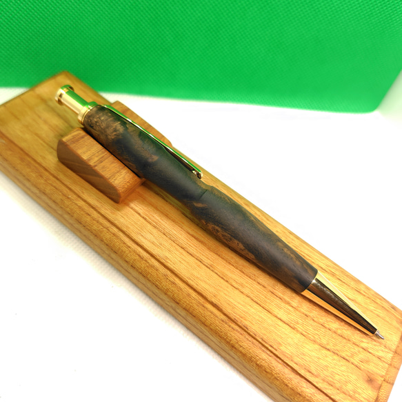 黒柿の木軸ボールペン 3枚目の画像