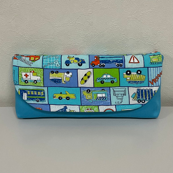 カトラリーケース入れ、箸袋、箸入れ、マジックテープタイプ　#2210-4 1枚目の画像