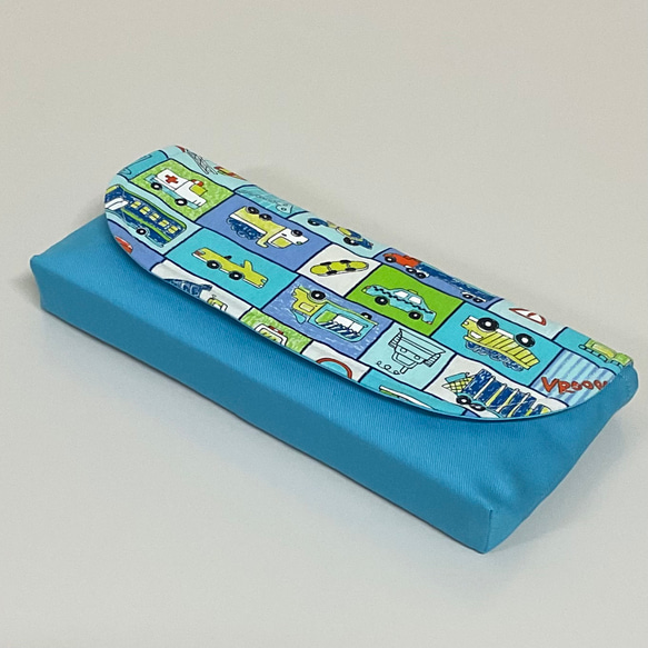 カトラリーケース入れ、箸袋、箸入れ、マジックテープタイプ　#2210-4 2枚目の画像