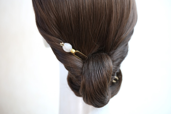 【French vintage/ かんざし 】着物ヘアのアレンジに＊＊ 3枚目の画像