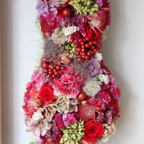 猫フラワー ドライフラワー お好きな色で作ります！フラワーギフト