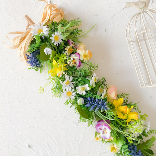 新品未使用☆リース☆フラワーガーランド フラワーガーランド | itis（アイティス）のプレゼント・ギフト通販