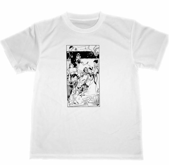 ドライ Tシャツ オーブリー・ヴィンセント・ビアズリー 8 名画 画家