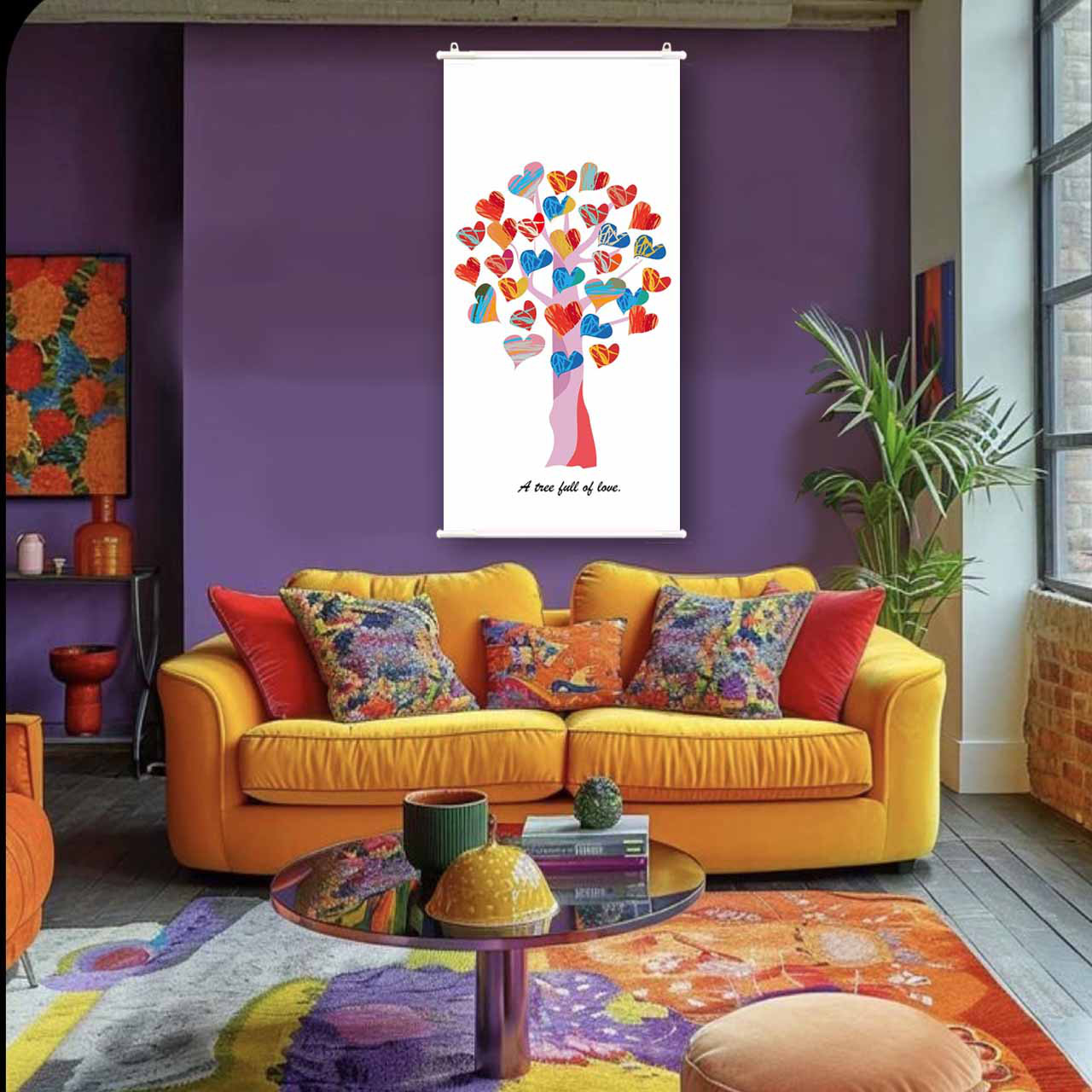 タペストリービッグサイズ　オリジナル　イラスト　雑貨　ポスター　アート  アートポスター　3363