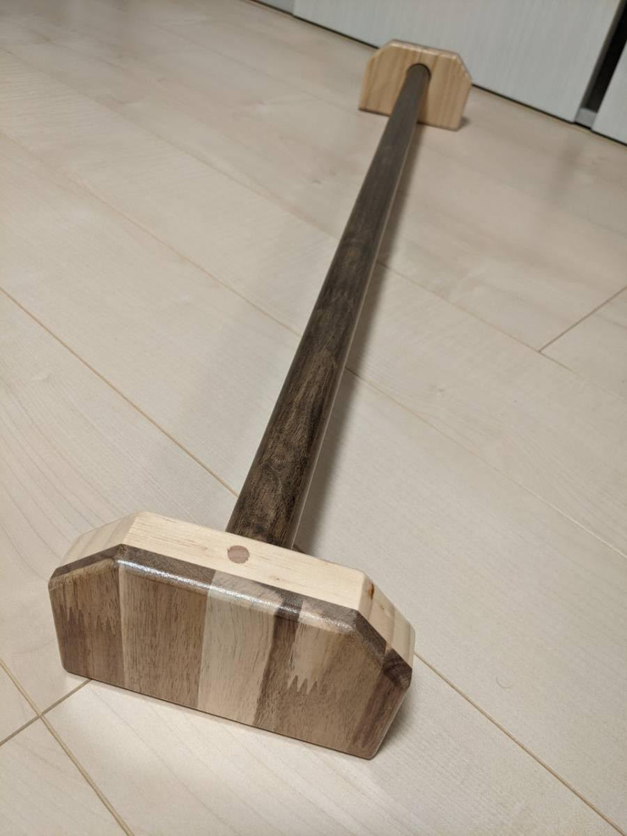 体操用具】オシャレな長い倒立バー《木製1本》92cm プッシュ