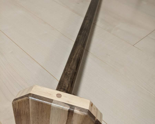 体操用具】オシャレな長い倒立バー《木製1本》92cm プッシュ