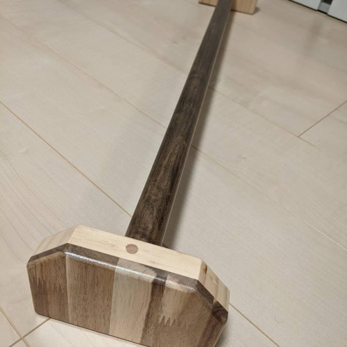 体操用具】オシャレな長い倒立バー《木製1本》92cm プッシュ