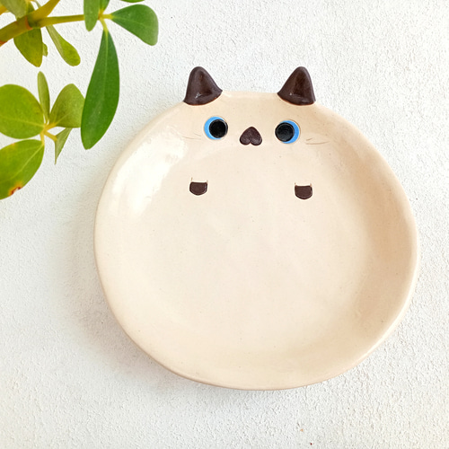 陶器製シャム猫 猫型 シャム猫 ティーポット 陶器製 大きめ - メルカリ