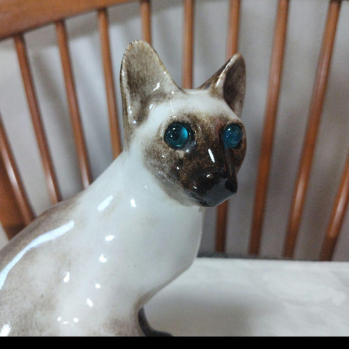 シャム猫、ウィンスタンレイキャット（ケンジントンキャット）サイズ３、ビンテージ品 SOLD OUT】ヴィンテージ品、ウィンスタンレイ(ケンジントン