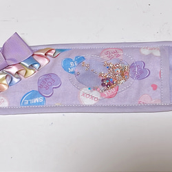 30cm ものさし入れ♡定規 巾着 袋 ケース ものさし ハンドメイド