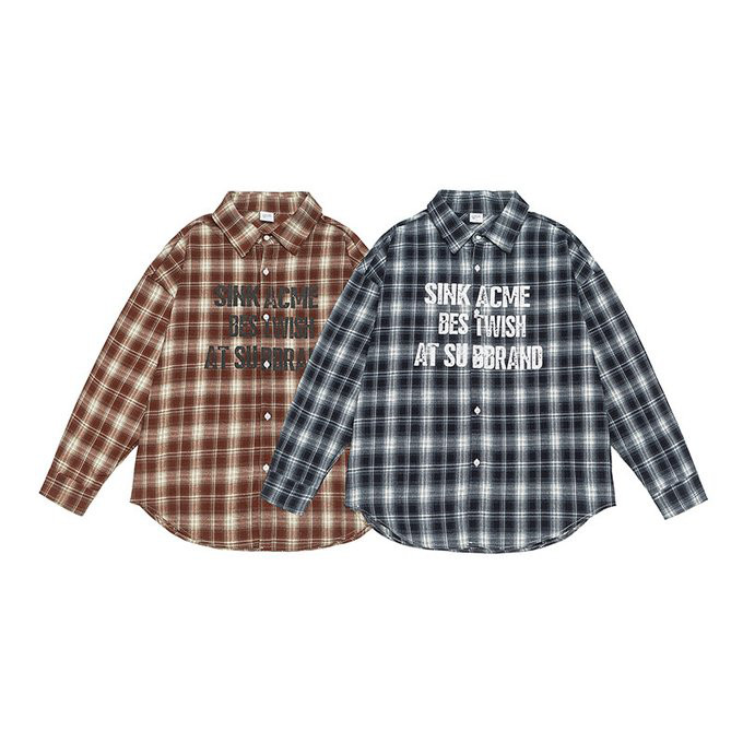 春 秋冬新作 メンズ チェック柄 ラペル長袖シャツ 無地 男 おしゃれ 通勤 ビジネス トップス