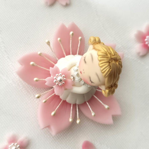 花の守護天使/桜 その他人形 angel angel 天使工房 通販 18929786