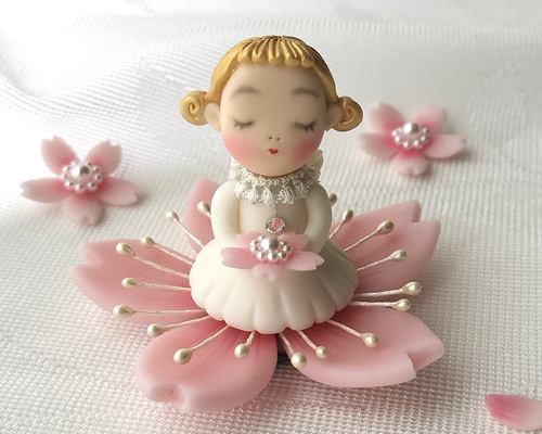 花の守護天使/桜 その他人形 angel angel 天使工房 通販 18929786
