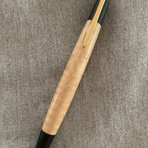 神代杉 ボールペンorシャーペン 木軸 ペン・筆記用具 キツツキ