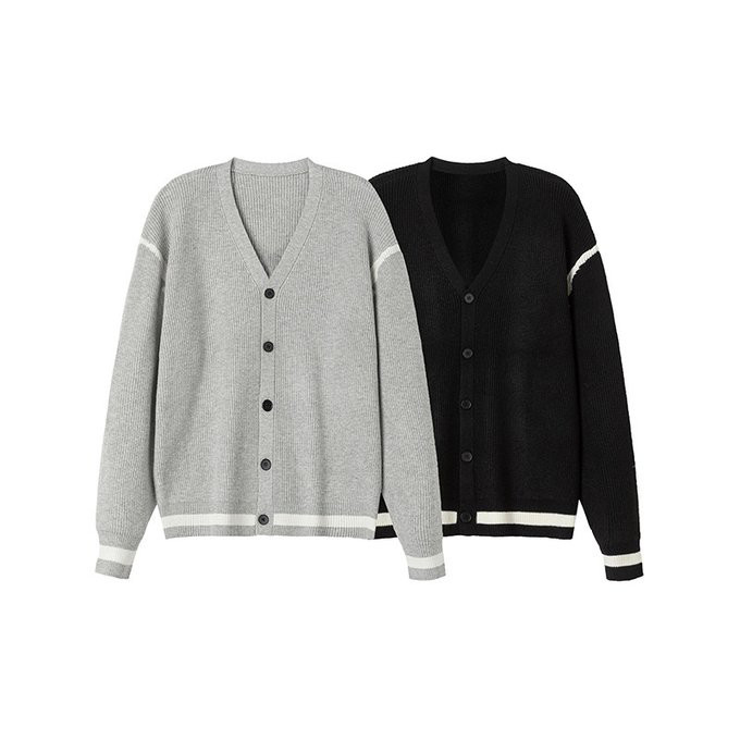 春 秋冬新作 メンズ ボタン付きプルオーバーカジュアルセーター 無地 男 おしゃれ アウトドア 屋外 トップス