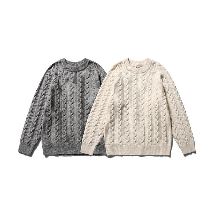 秋冬新作 メンズ クルーネックプルオーバーセーター 無地 男 おしゃれ アウトドア 屋外 トップス