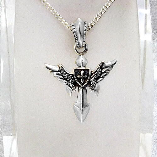 送料無料！ソードウィング・シルバー925製クロストップ！