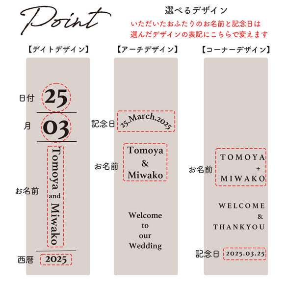 名入れ フラワーベース ウェルカムスペース ウェルカムボード ウェルカムフラワー ウェディングアイテム　結婚式 プレ花嫁 6枚目の画像