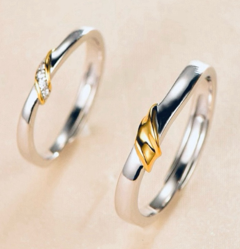 ✨新作✨ペアリング【セット】 結婚指輪　S 925 シルバー　受注製作　リング　カップル