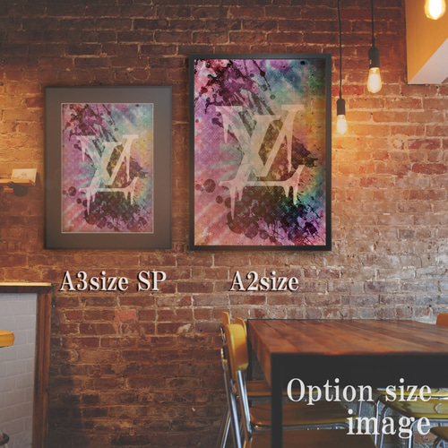 オマージュアートインテリアポスター＃214★ドル札ハンドメイドパロディタイプ オマージュアートインテリアポスター#217☆美女と野獣・ハンドメイド