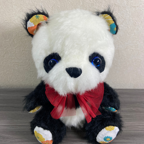 青目のパンダのぬいぐるみ ぬいぐるみ くまやくま吉 通販 18931979