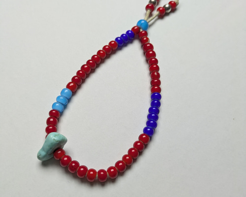 シルバー925 ビーズ ブレスレット インディアン ネイティブ ゴローズ好きに インディアンジュエリー ビーズブレスレット ゴローズやタディアンド