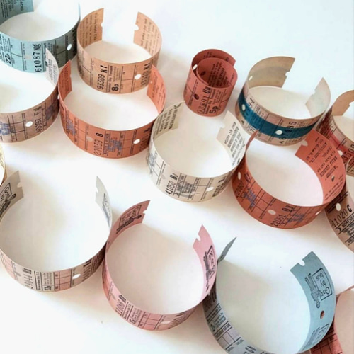 合計90枚 イギリス ヴィンテージバスチケット ロールチケット 5枚×18種