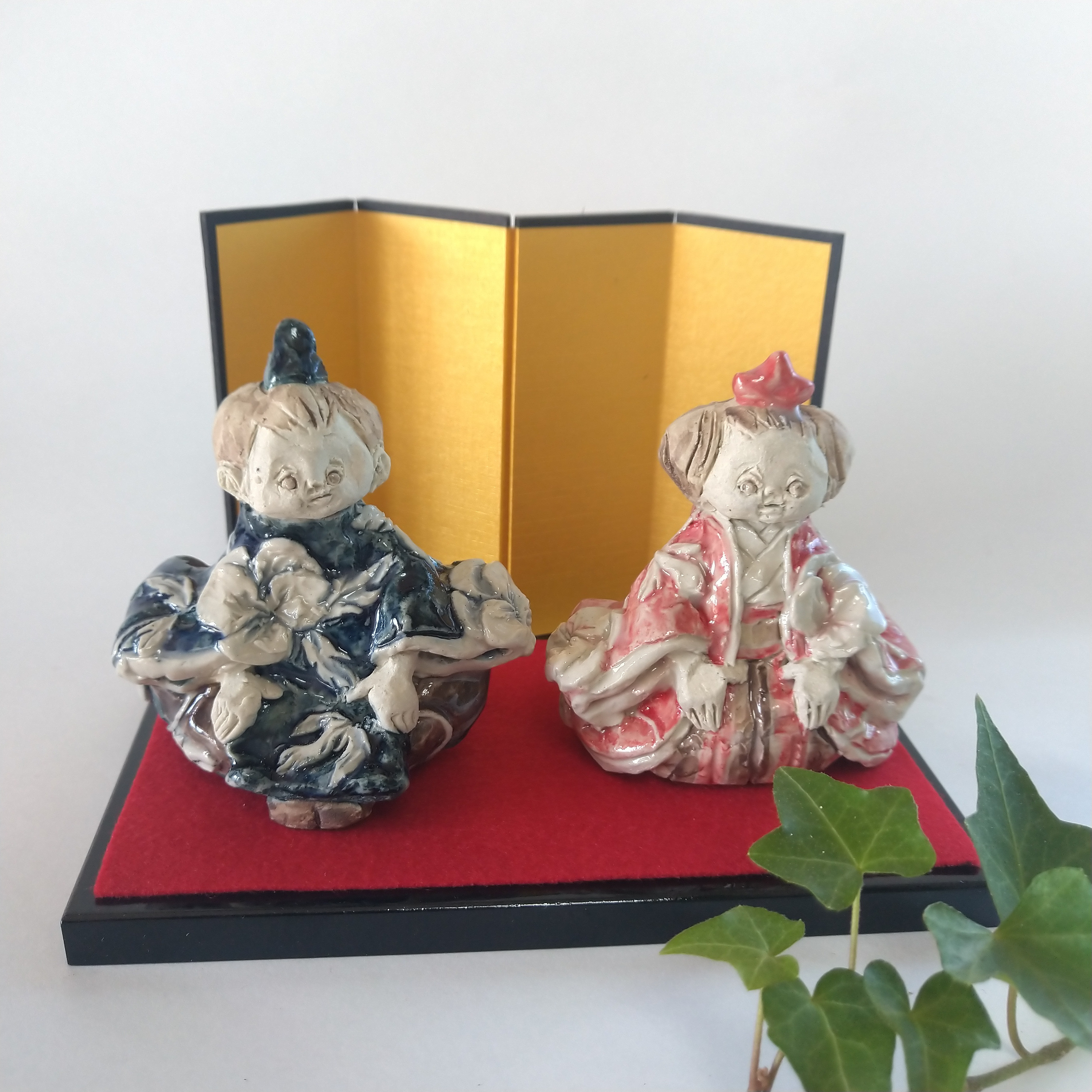 ちびっこ雛人形  パンジー