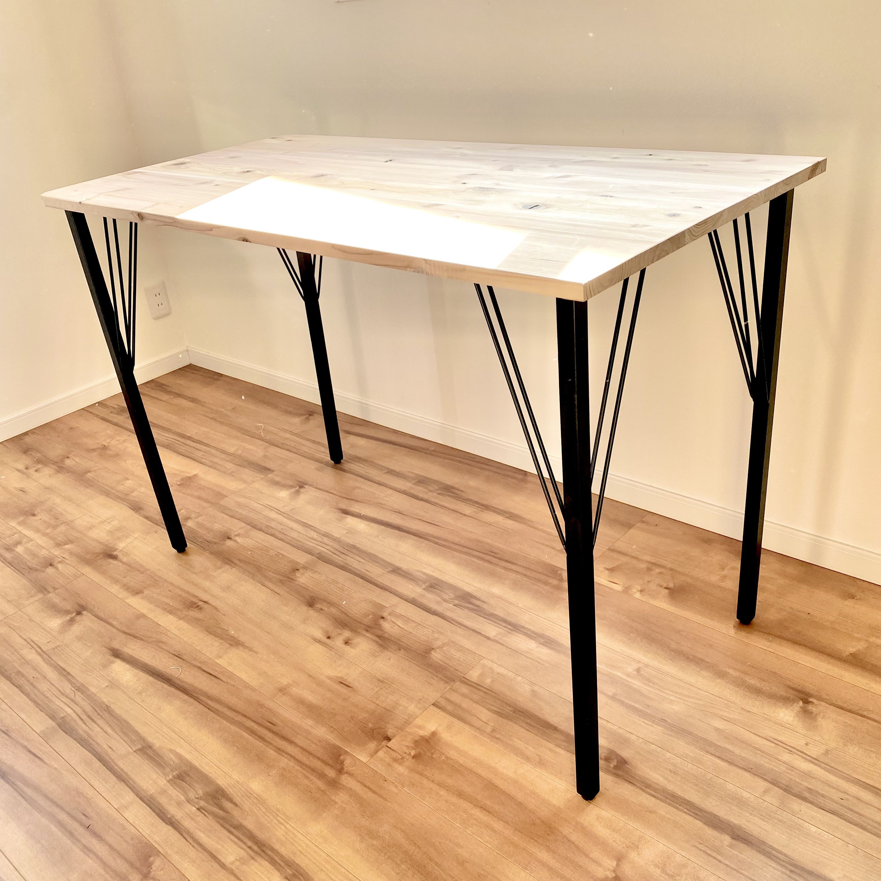 25新作　ダイニングテーブル　アイアン脚　TYPE-A 27,232円