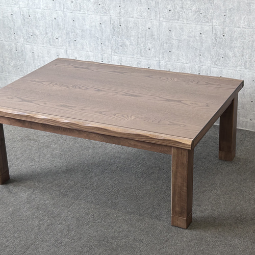 コタツテーブル 105×75 タモ突き板 国産品 こたつ easy F style 通販