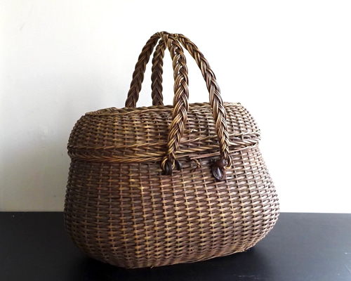 限定値下げパニエリュスティック フランス製 カゴバッグ サック・ドゥ・フィヨンせ 限定値下げパニエリュスティック フランス製 カゴバッグ サック