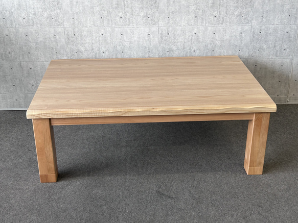 105×75 国産品 コタツテーブル タモ突き板 こたつ easy F style 通販