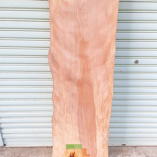 天然檜チェリー机木材天板カウンターテーブルデスクテレビ台一枚板