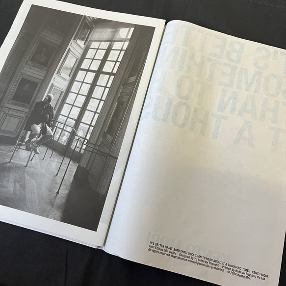 photographer Kento Mori / 森 健人 / タブロイド ZINE 11枚目の画像