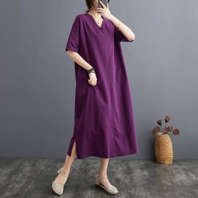 夏の新作、ワンピース、レディース、 ゆったり、マルベリー