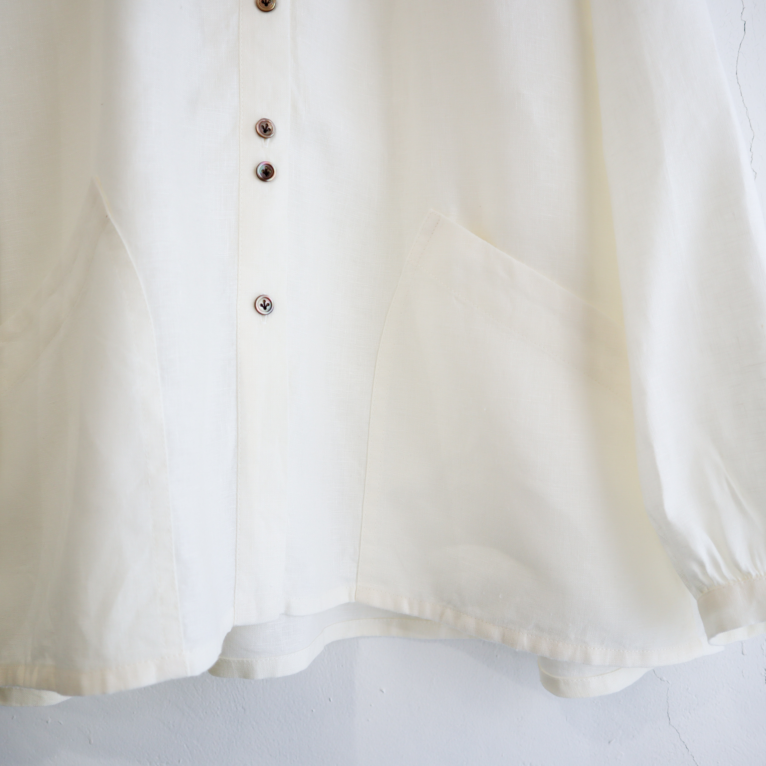 flopsy P blouse ( natural / long sleeve )