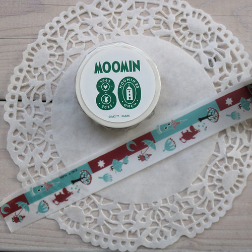 マスキングテープ ムーミン Moomin 80th Stripes ムーミンマスキングテープ マスキングテープ