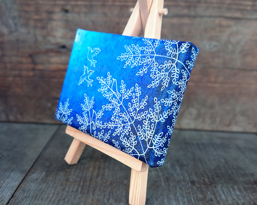 ミニキャンバス画 10cm長方形 原画1点もの [MCT-020] 絵画 Caoli 通販