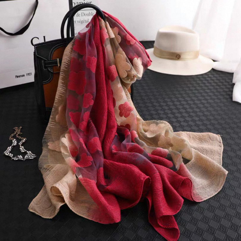 送料無料、綿麻ストール、大判ストール、スカーフ、コットンリネン、日差し対策、冷房対策、プレゼント、敬老の日、秋、春、夏