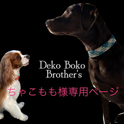 ❥❥KOYUKI330様❥❥　パラコードリード＆首輪 完成品】パラコード ハート8つ編みカフェリード 小型犬リード 中型犬