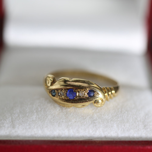 アンティーク　イギリス　Victorian 18K リング　ヴィンテージ 最値下 アンティーク イギリス Victorian 18K リング ヴィンテージ