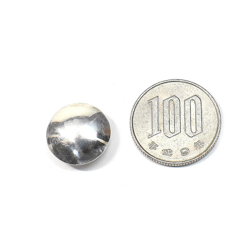 シルバーコンチョ 2/2 シルバーコンチョ レザークラフト金具 silver925 直径15mm ボタン
