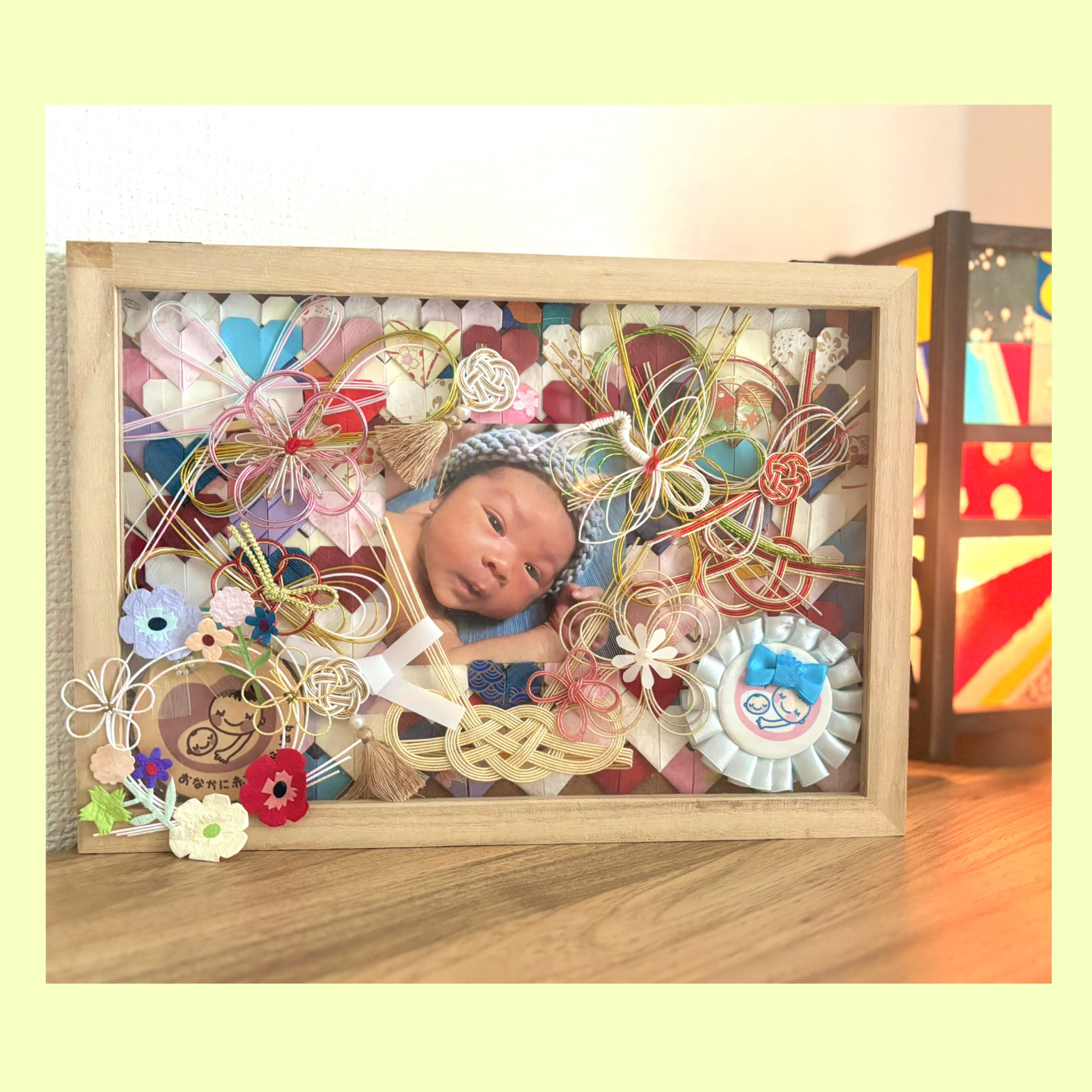 【オーダー】ご祝儀袋アート　フォトフレーム　結婚式　出産