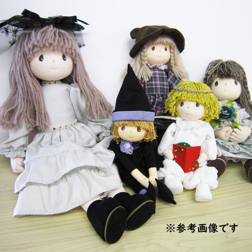 可愛いお人形】大きなリボンの女のコ・お座りタイプ その他人形