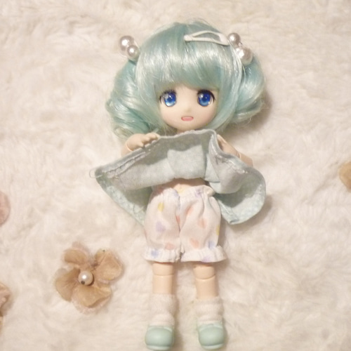 オビツ11 ねんどろいど対応 4枚ドロワーズセット その他人形 mimosa