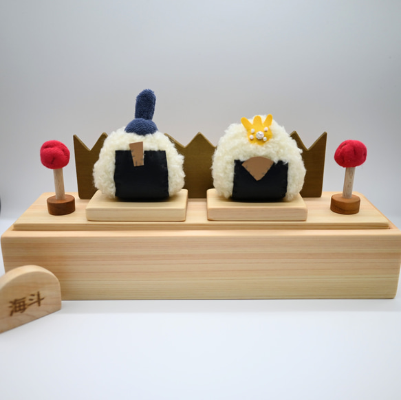 ひなにぎり【ひな人形】【おひなさま】【ひな祭り】 1枚目の画像