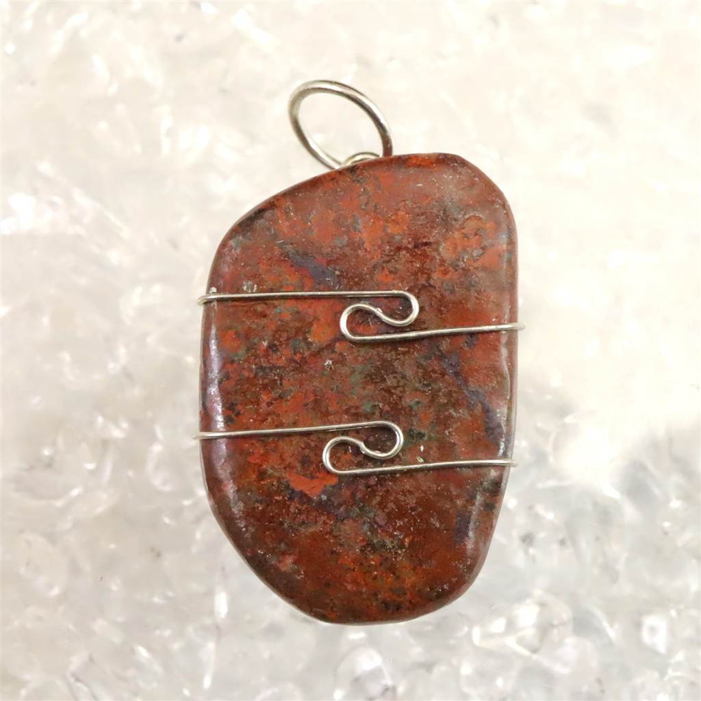 H&E社 クリムゾンキュープライト  タンブル ペンダント  7.4g  #79538